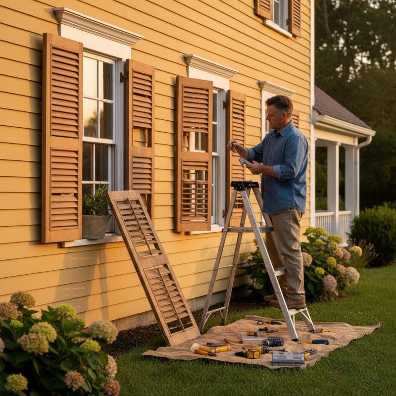 Exterior Shutters Repair in Denver, CO