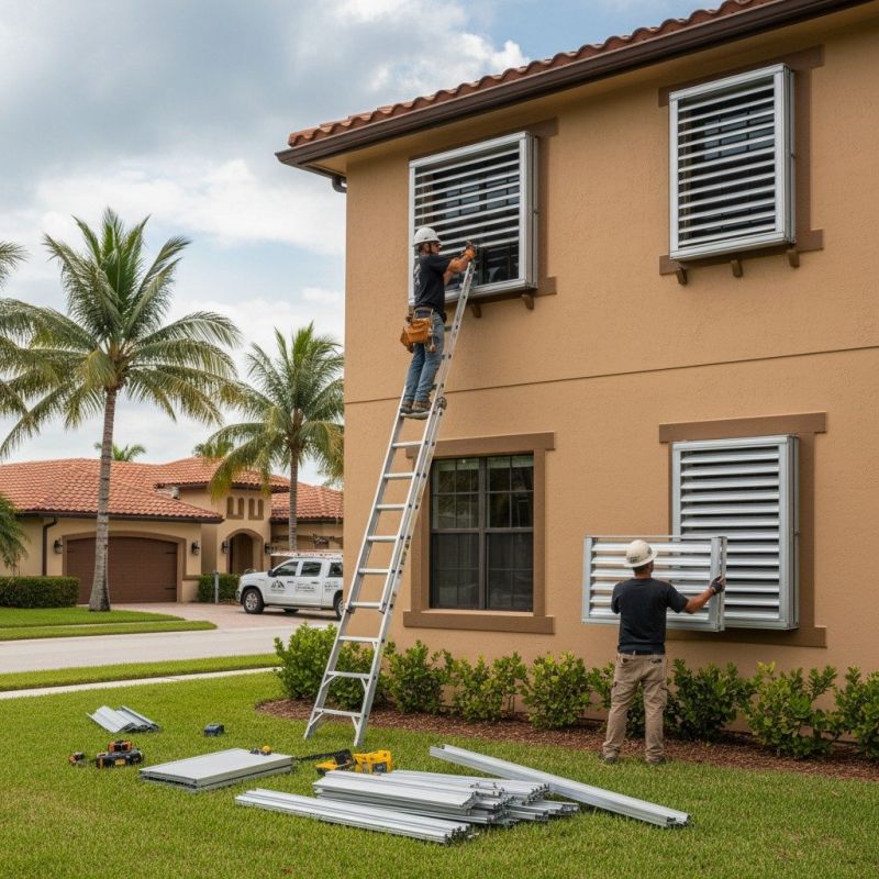 Storm Shutters Installation