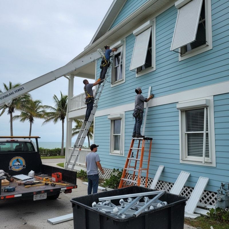 Hurricane Shutter Installation