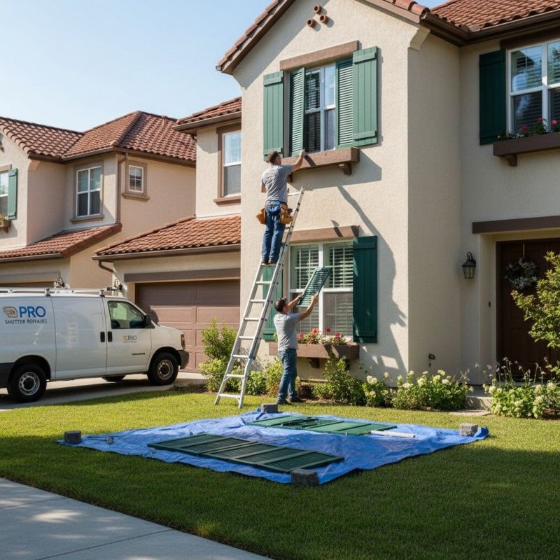 Shutter Latch Replacement in Arvada, CO