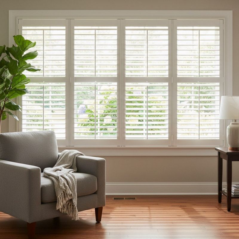 Wood Shutters Installation